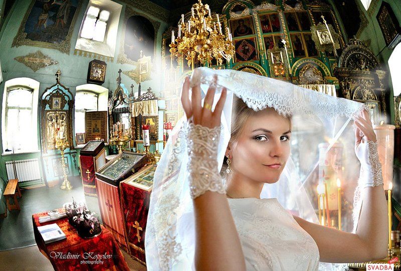 Венчание г Галич  Невеста фото превью