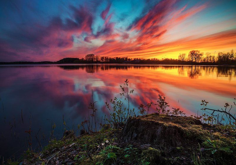 Flaming sky фото превью