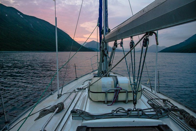 Закат в бухте Моржовая фото превью