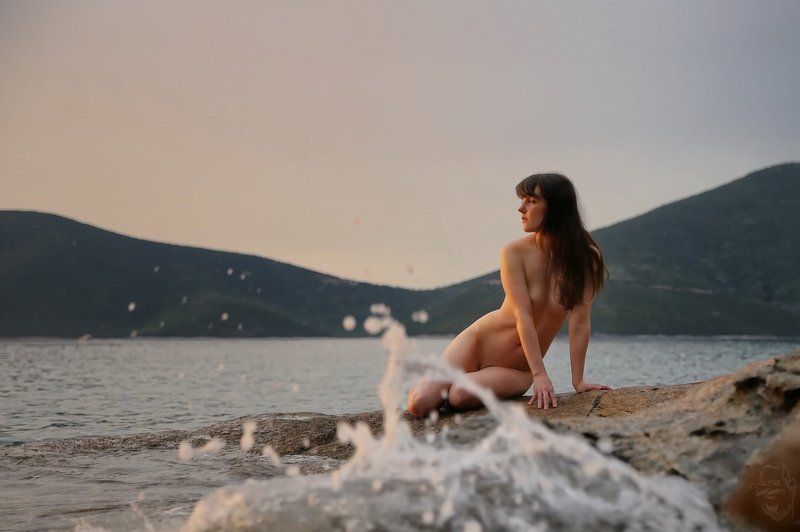 sea, girl, nude Morgenstunde фото превью