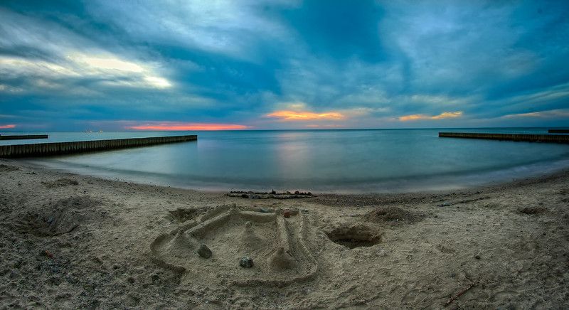 Замок на песке фото превью