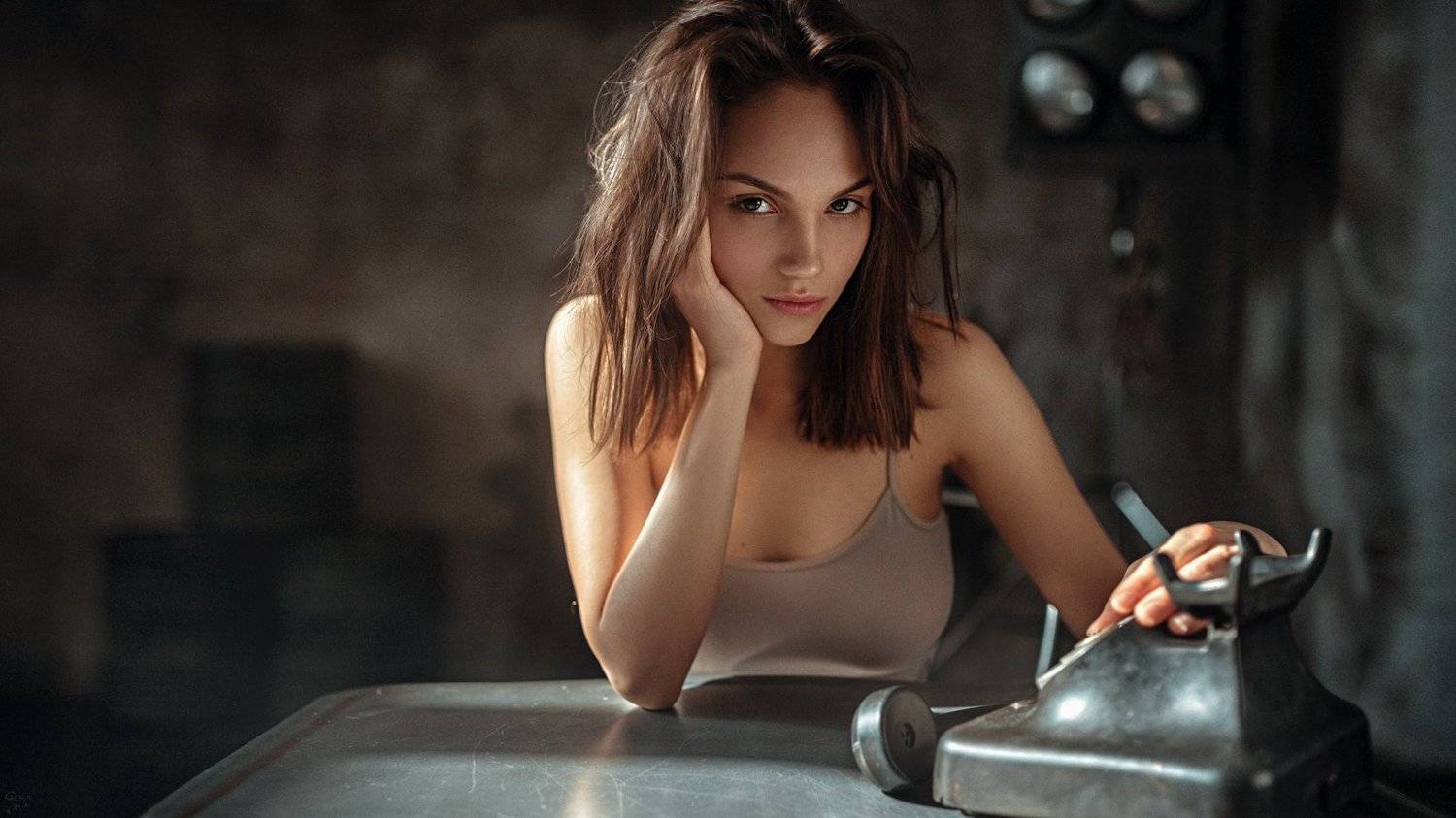 портрет, арт, модель, portrait, art, Георгий Чернядьев