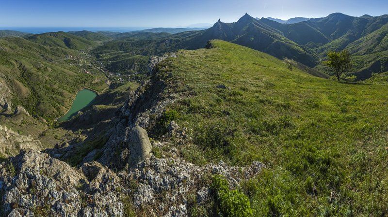 Зеленогорье. Панорама. Май. фото превью