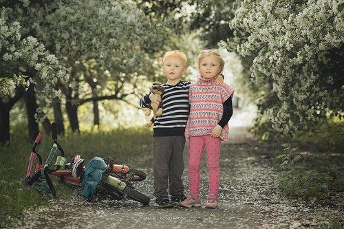 Лето в яблонях...