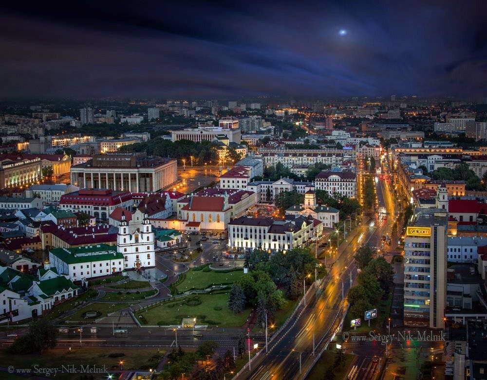 беларусь, город, минск, вечер, фотосфера-минск, Melnik-oy Serg-N-
