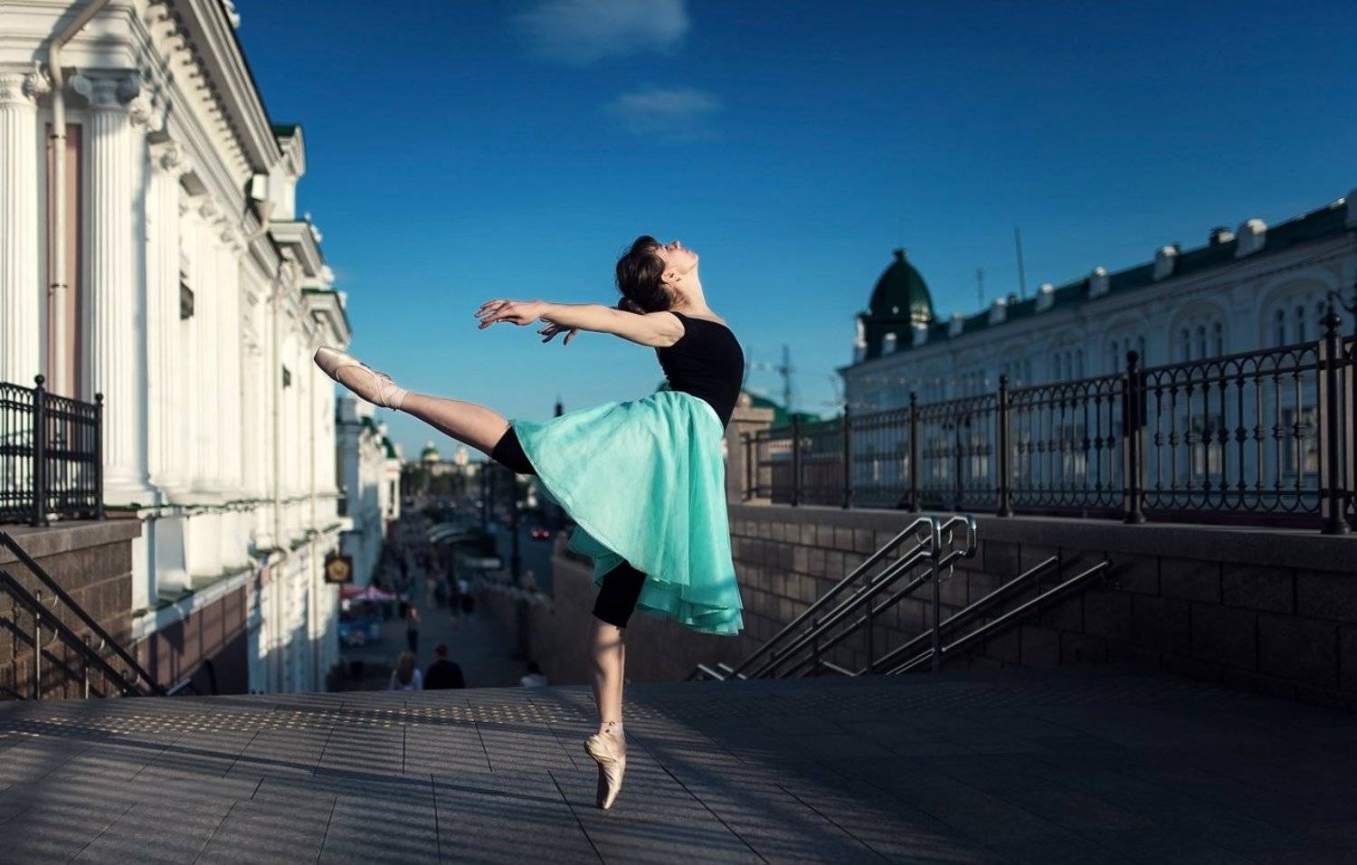 балет, город, портрет,улица, жанр,танец, Александр Губель