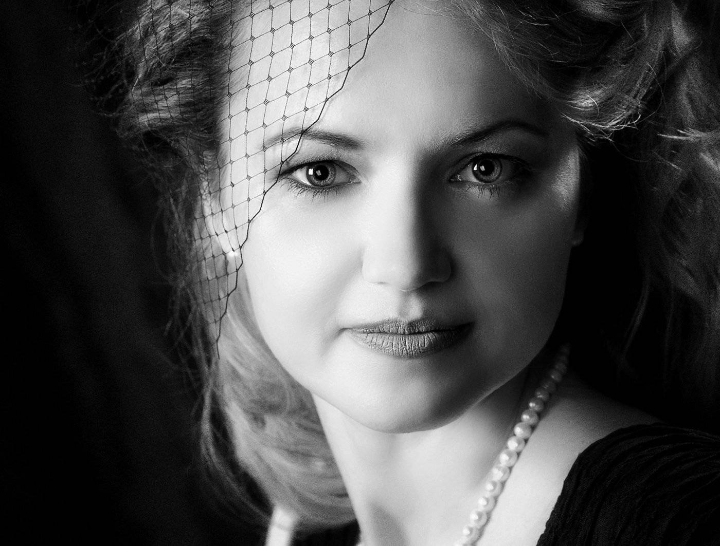 портрет ; ч/б ; свет, Александр Демин