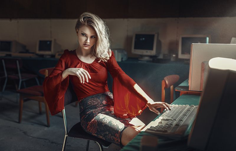 portrait IT teacher фото превью