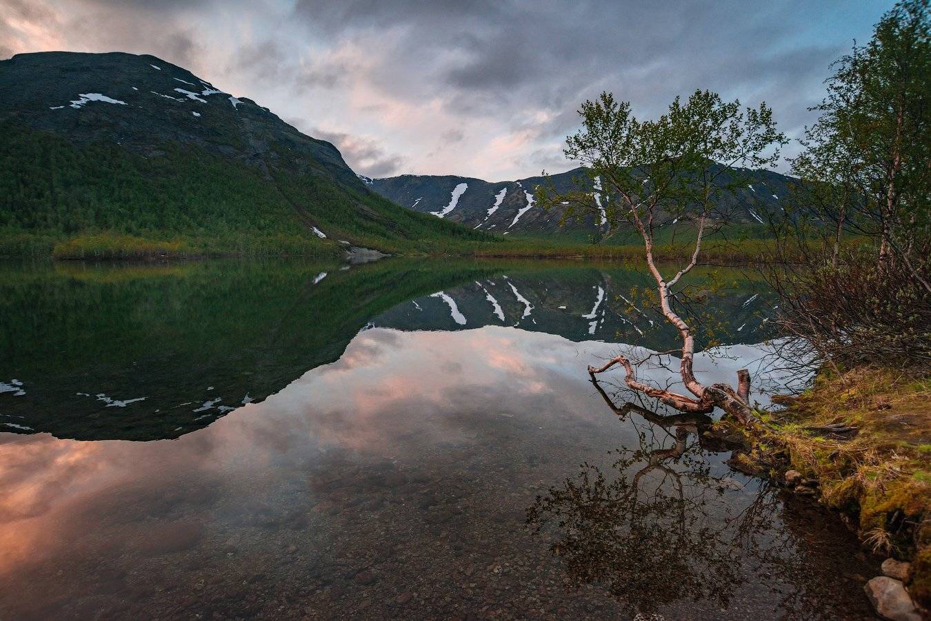 хибины, лето, кольский, заполярье, север, ночь, полярный день,, Роман Горячий