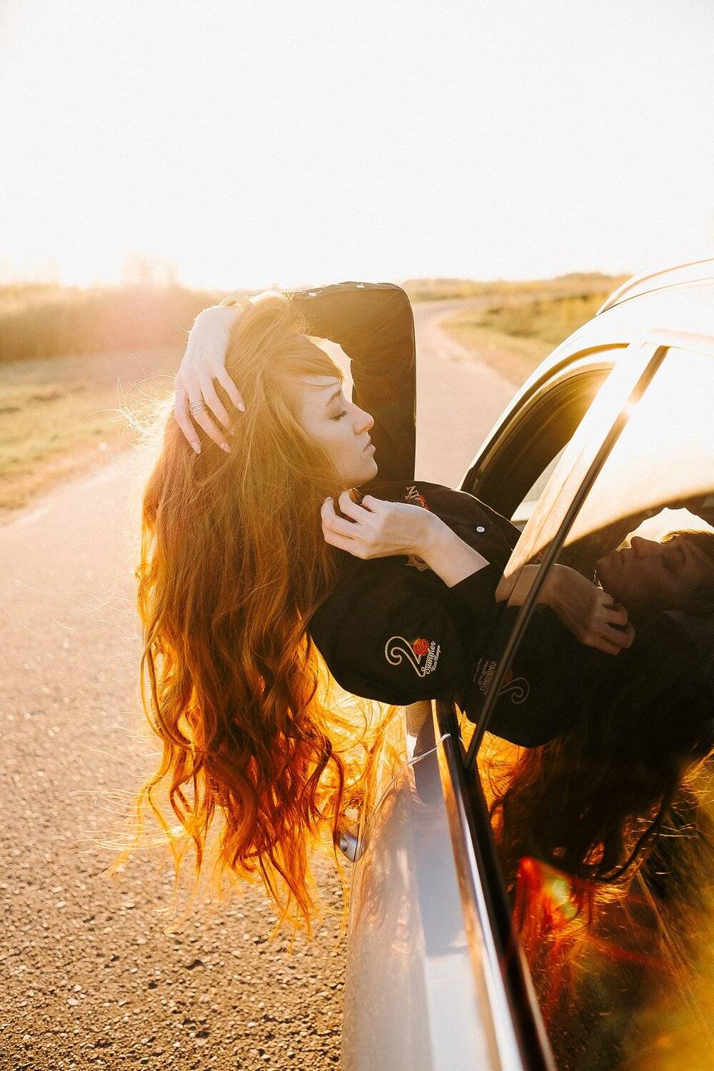 girl, portrait, sunset, redhead, redhair, Кирилл Соколов