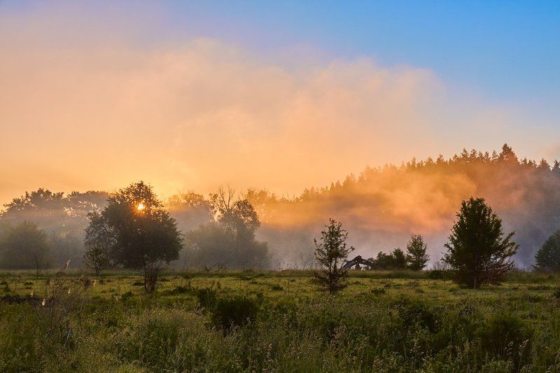 Огненный восход фото превью
