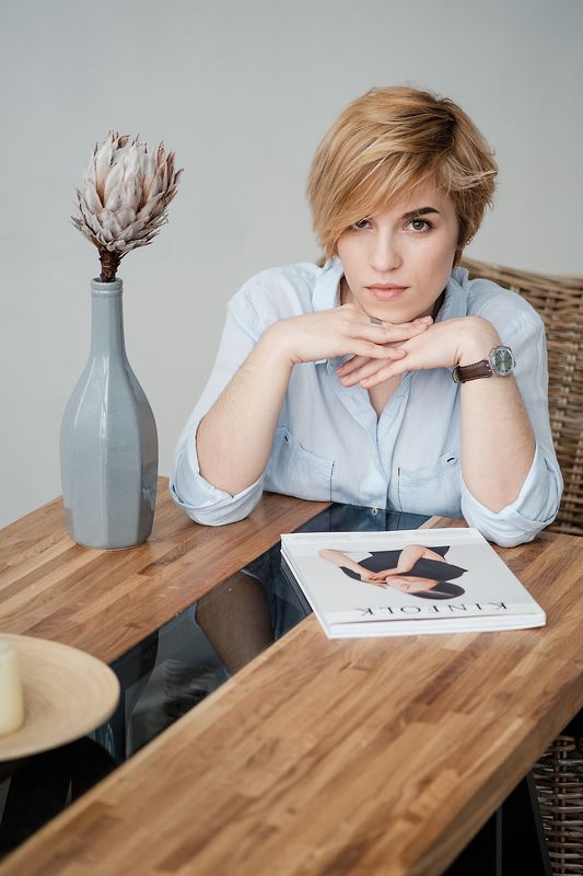 портрет девушка модель model portrait art girl annromanovska Вероника фото превью