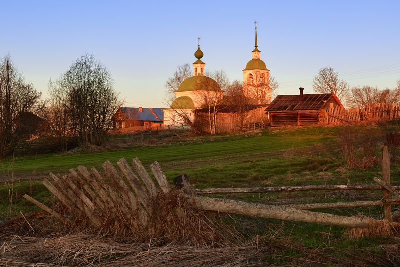 Майское утро где-то в Костромской губернии... фото превью