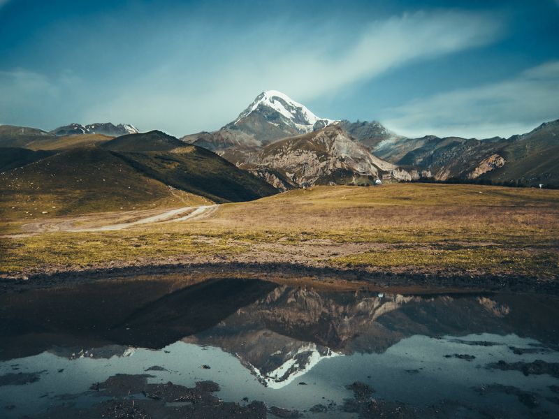 гора казбек фото превью