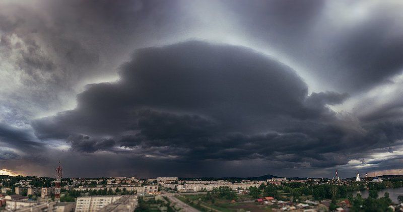 грозовой фронт на Урале фото превью