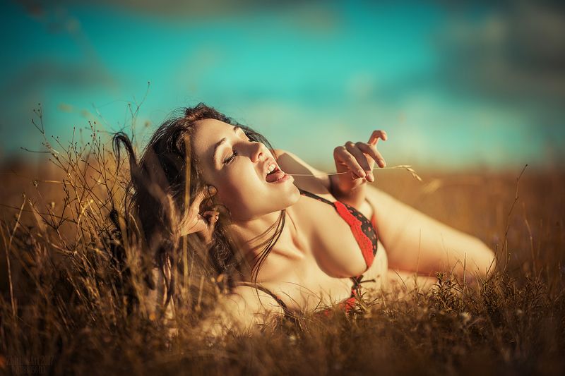 портрет , девушка, сексуальность, эротика Солома... фото превью