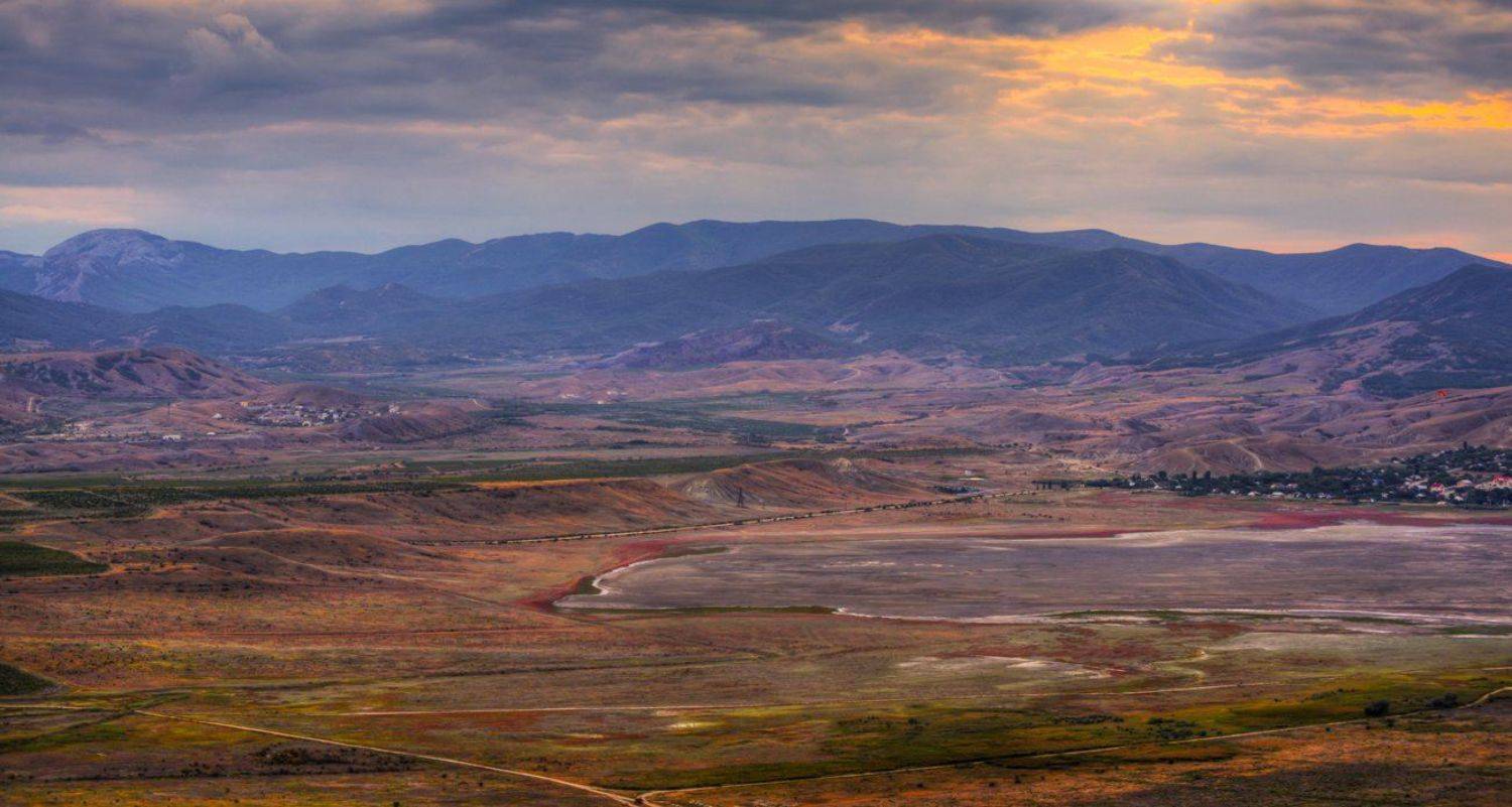 вечер, горы, Галанзовская Оксана