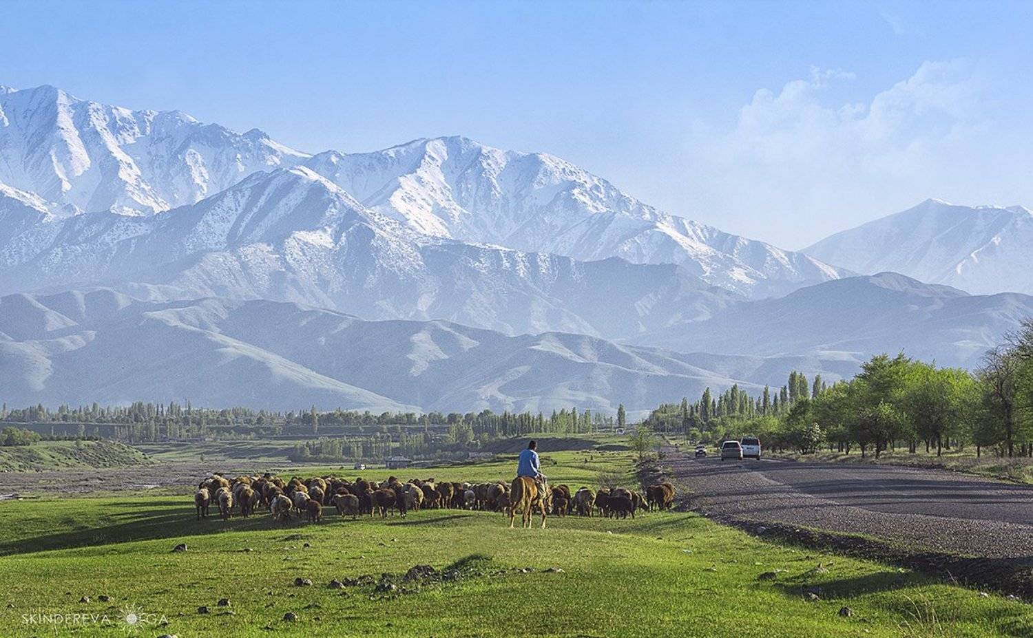 Кыргызстан,Тянь-Шань, Скиндерева Ольга