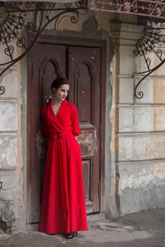 Портрет на улице старой Калуги