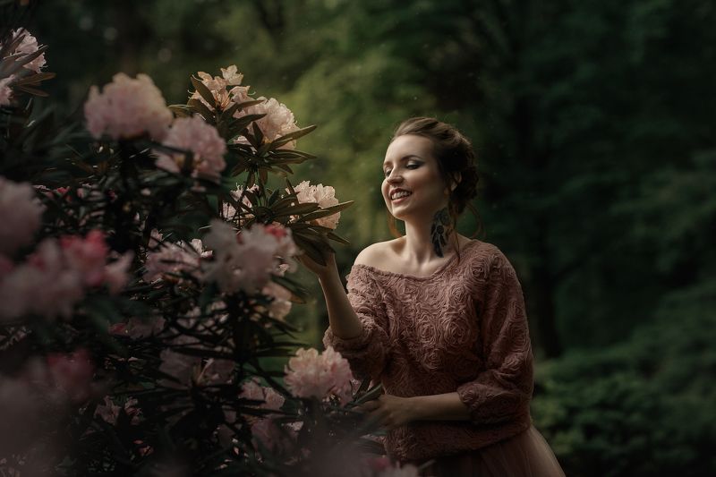 Girl beauty woman nature art photo Katy фото превью