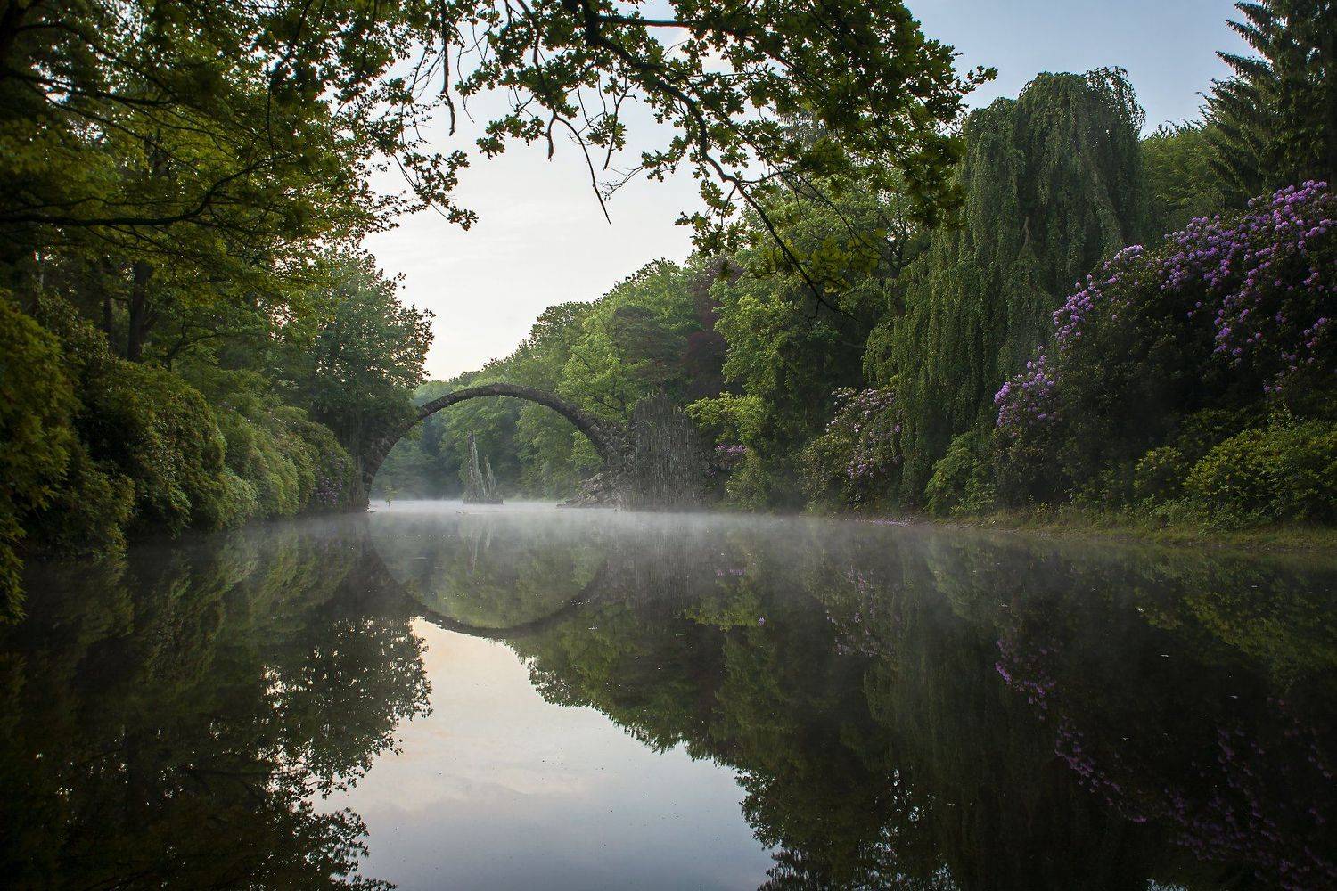 мост туман утро, Aleksandr