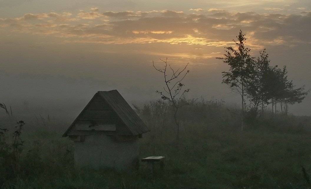 утро,рассвет,колодец, Валерий Кондратов