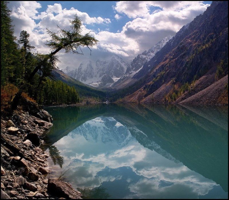шавлинское, озеро, алтай, горы Шавло фото превью