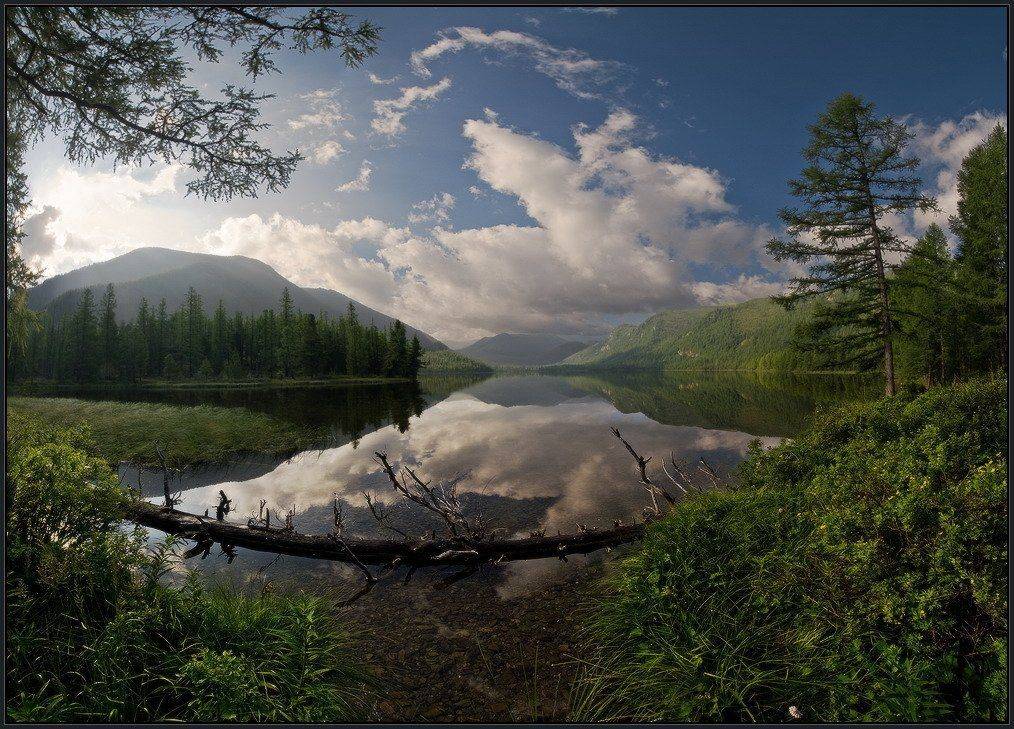 саяны, хакассия, пазарым, озеро, горы, Виталий из Н-ска