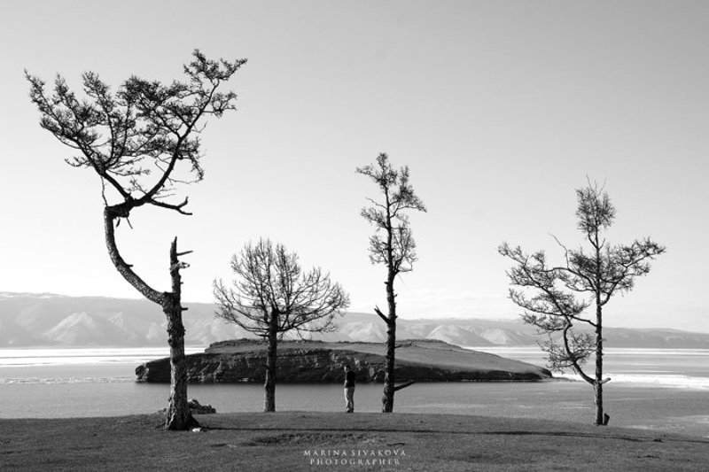Человек в масштабе природы фото превью