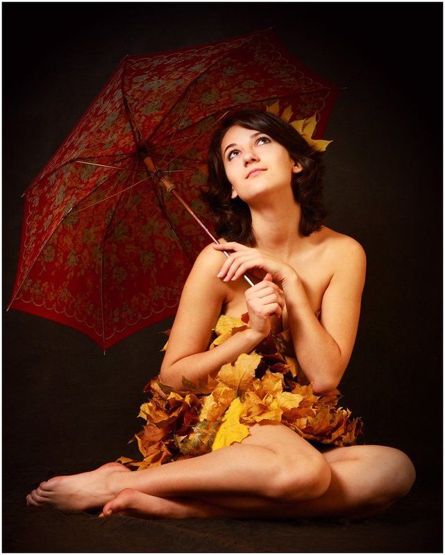 клён, осень Осень фото превью