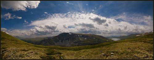 Альпийский Пейзаж в Саянах