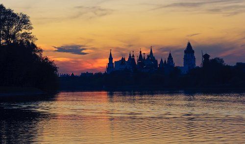 Закат с теремами