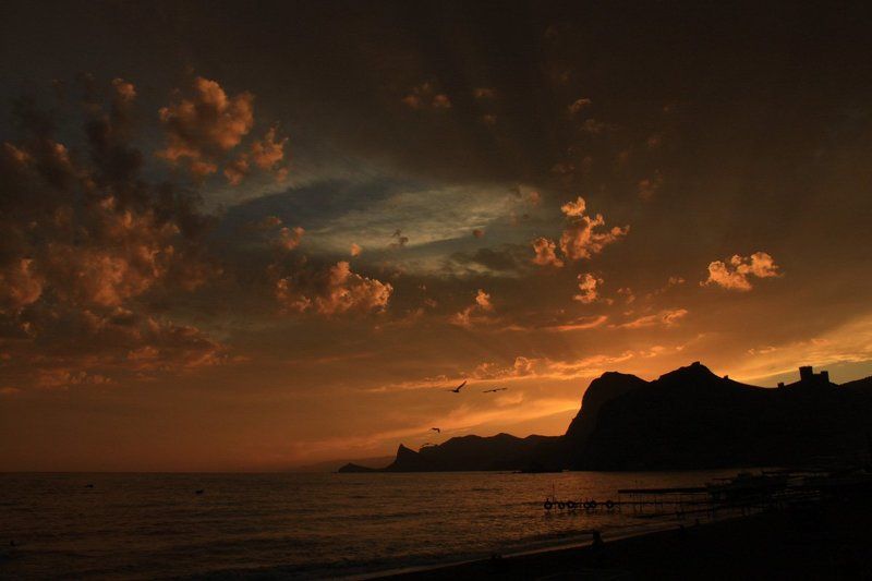 mesmerizing sunset фото превью