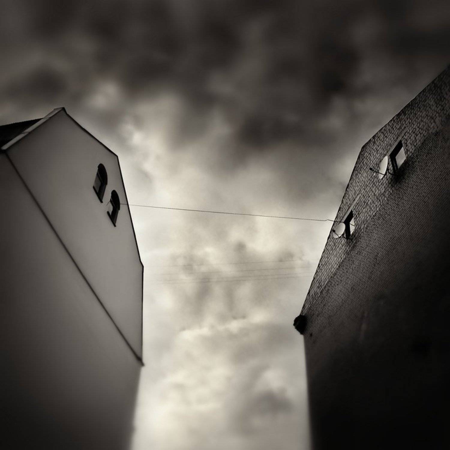 соседи, дома, город, Dmitry Alekseyev