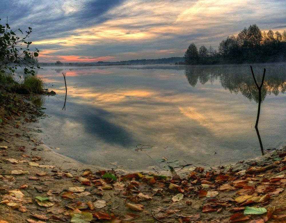 рассвет, пейзаж, осень, Mishin Ilay