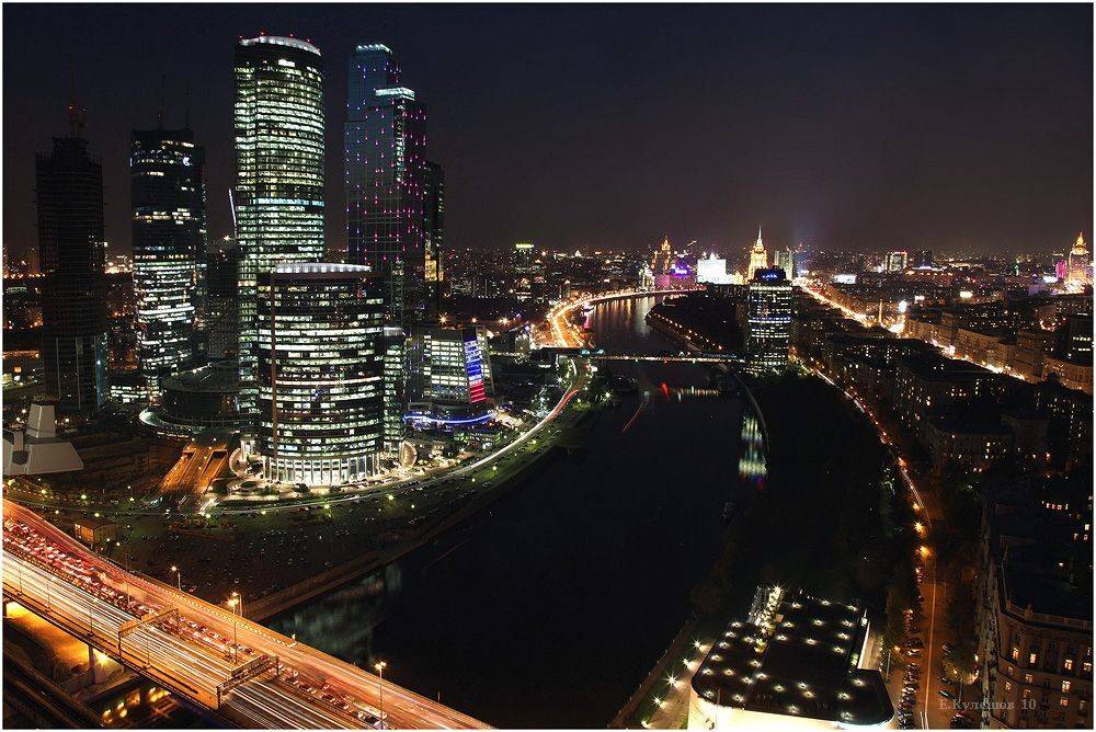 сити, москва, панорама москвы, река, кулешов евгений, москва сити, Кулешов Евгений