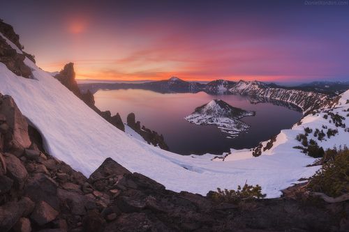 Crater lake