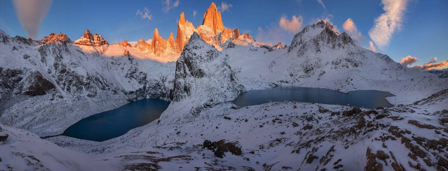 Патагония, Аргентина, Фиц Рой, горы, Владимир Рябков