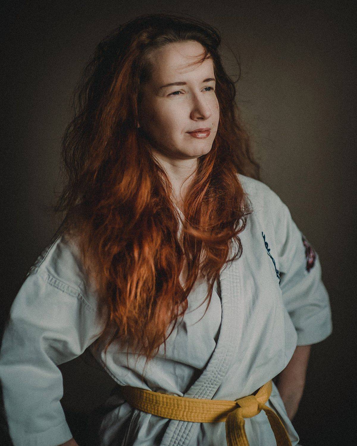 карате, кекусинкай, портрет, девушка, спорт, жизнь, Анна Филиппова