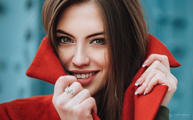 портрет, девушка, весна, пленер Виталина фото превью