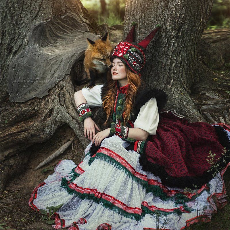 Лисы фото превью