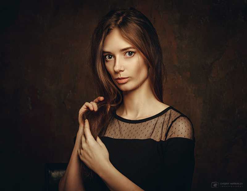 студийный портрет, студия, девушка Мария фото превью