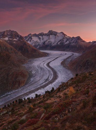 Switzerland. Aletsch glacier