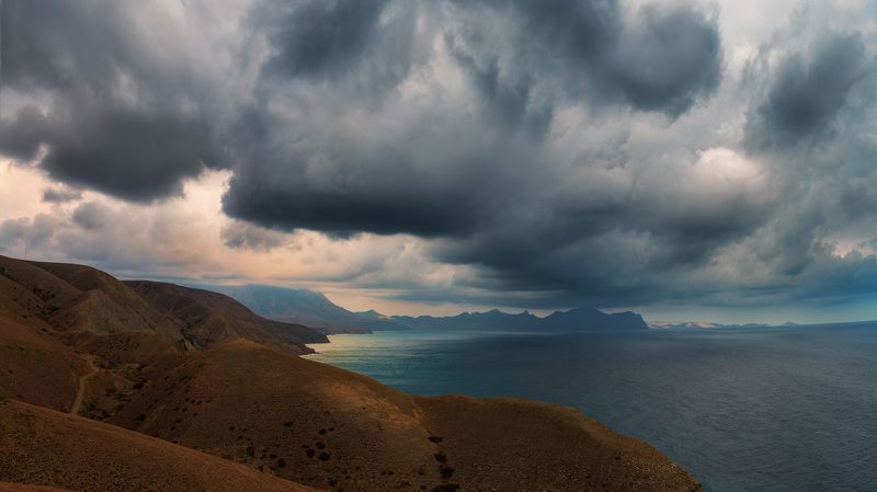 крым, пейзаж, море  фото превью