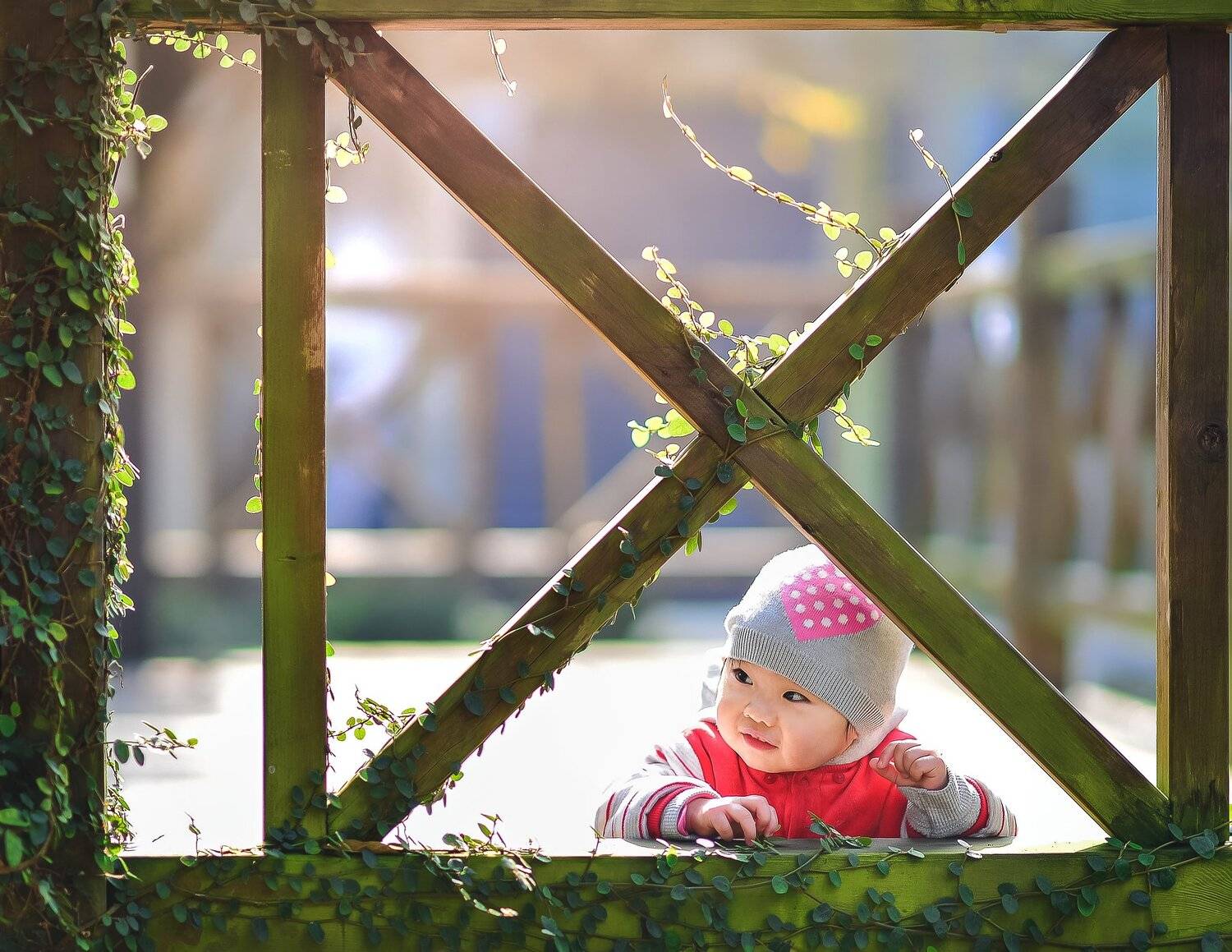 girl, kid, winter, natural light, childhood, outdoor, Derek Zhang