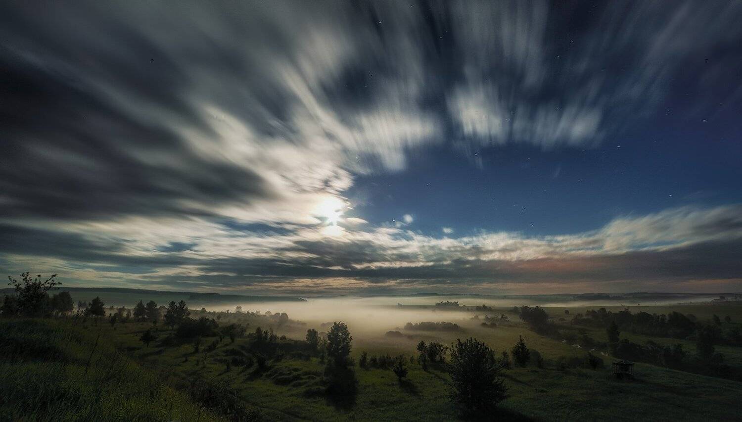 бежин луг, тургенево, тургенев, тула, чернь, ночной пейзаж, Сергей Кочергин