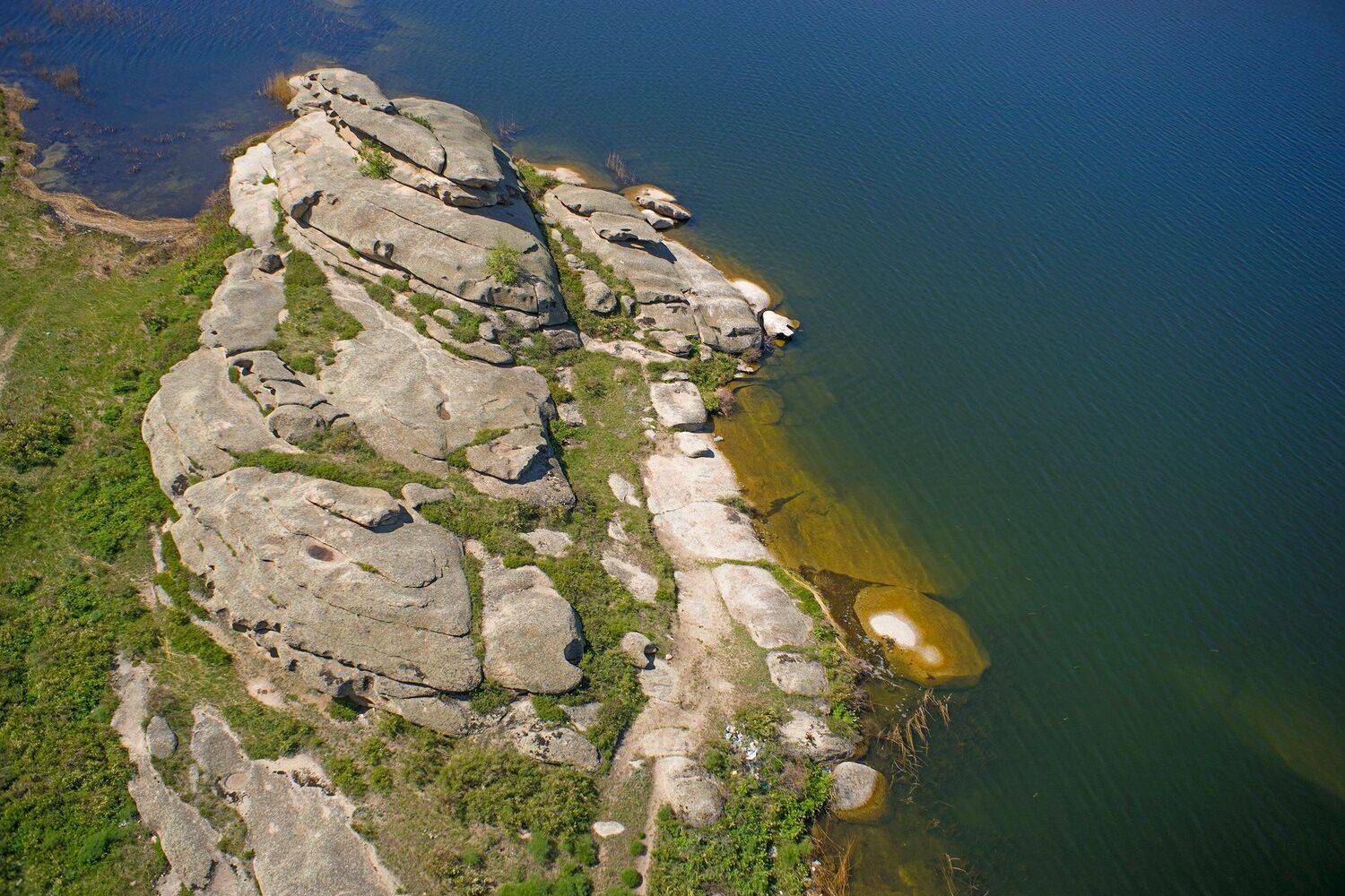 Казахстан, Алтай, озеро, скалы, дрон, аэро, коптер, aerial, Борис Резванцев