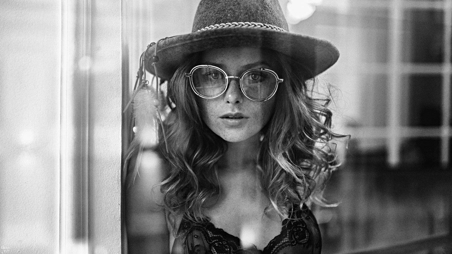 портрет, арт, модель, portrait, art, чб, Георгий Чернядьев