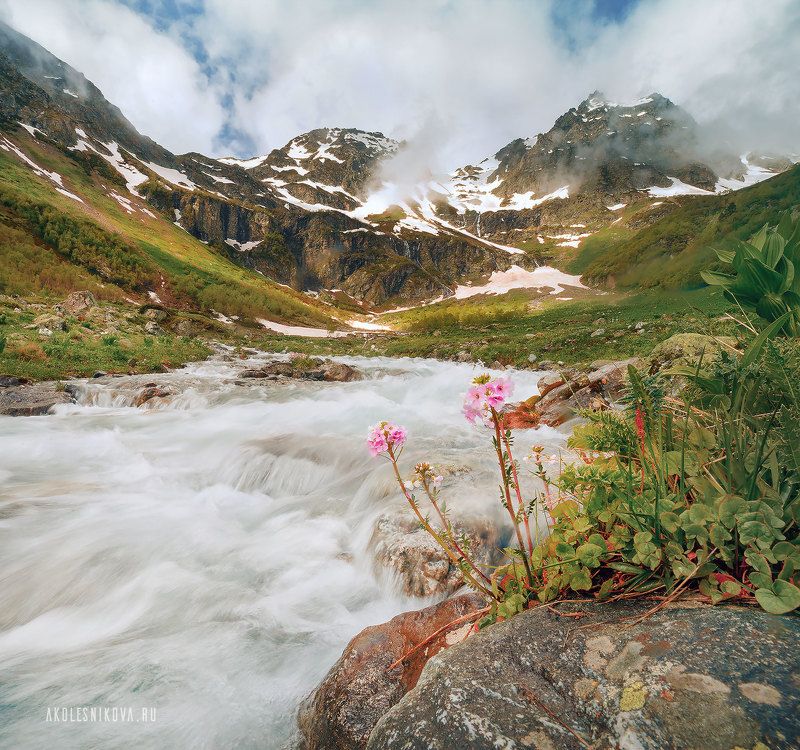 природа, россия, горы, рассвет, архыз, путешествие, travel, russia, landscape, nature, природа россии Утро в Софийской долине фото превью