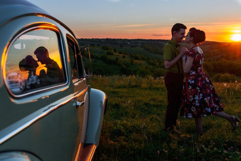 Закат фото превью